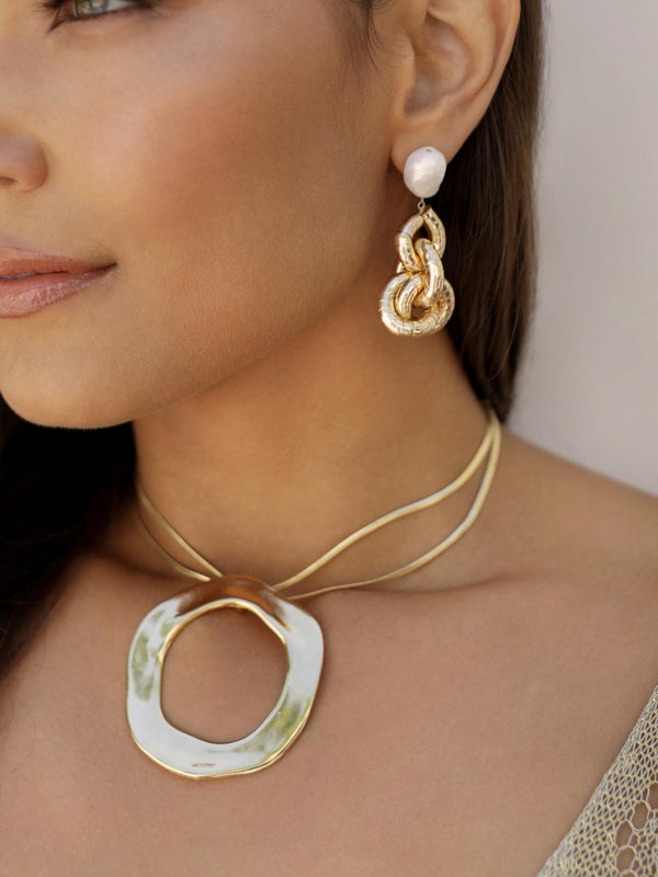 Open Circle Liquid Metal Set