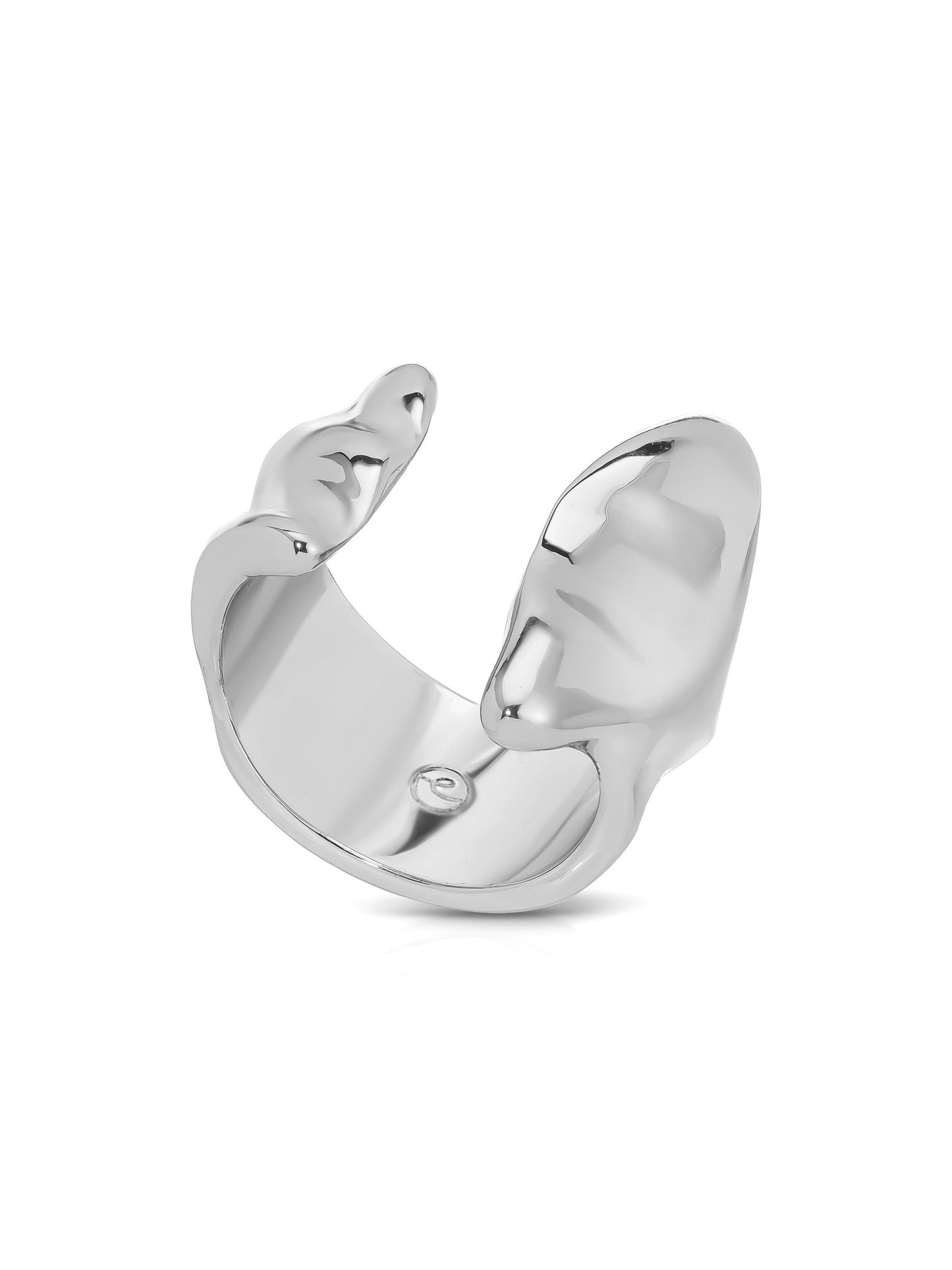 Liquid Luxe Ring Silver Plated