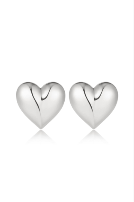 Heart Stud Earrings