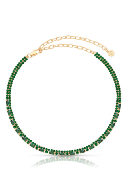 Dainty Crystal Strands Choker