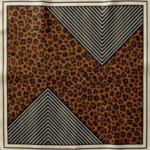 Leopard Stripe Scarf