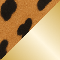 Cheetah Liquid Metal Western Belt