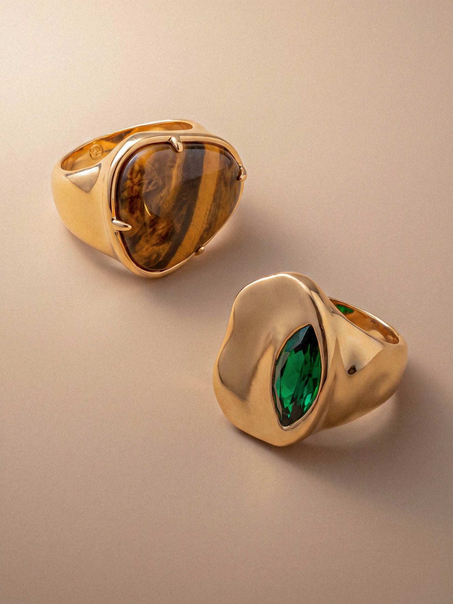 Tiger's Eye Solstice Ring