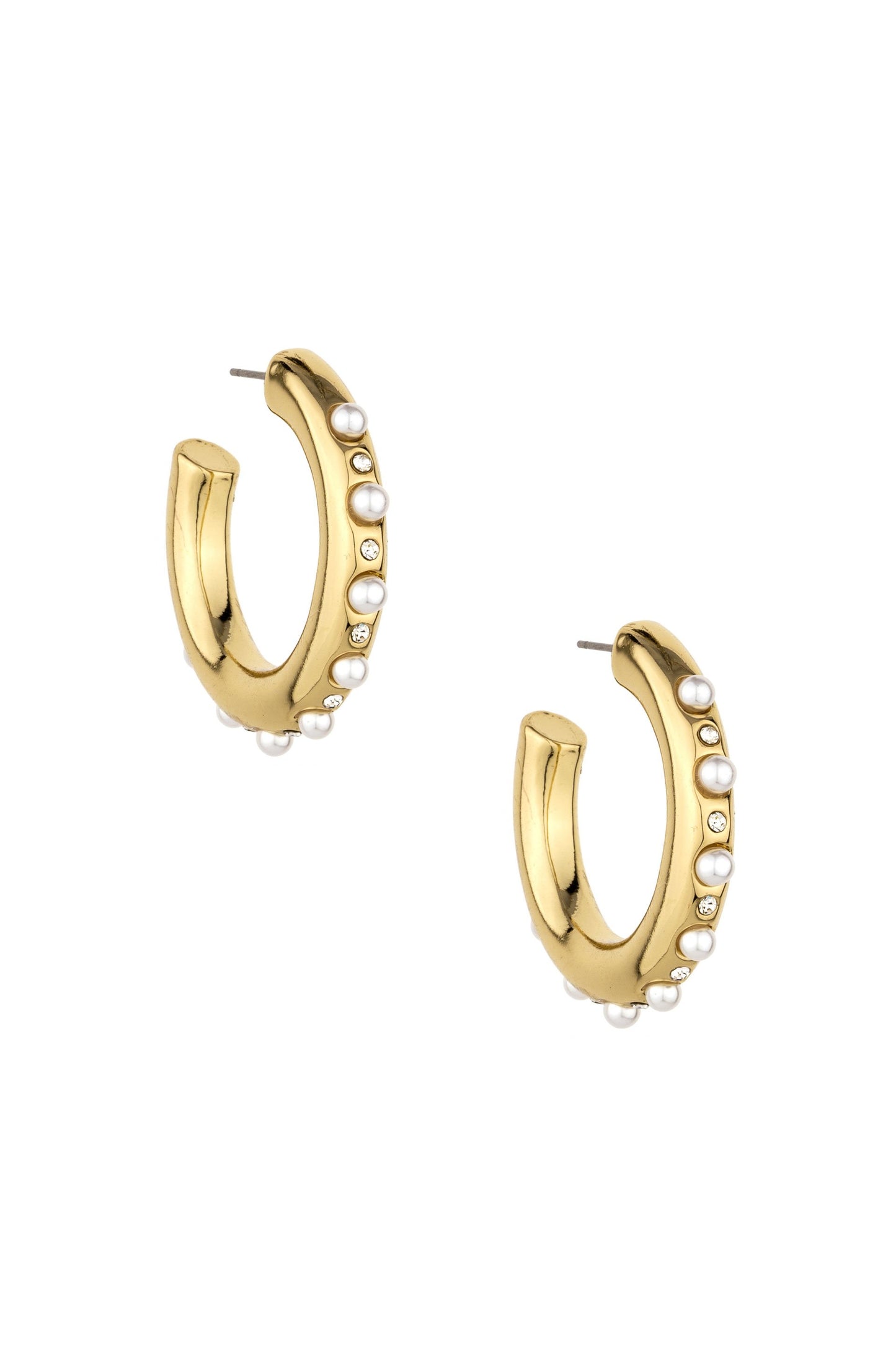 Celeste 18k Gold Plated Hoops