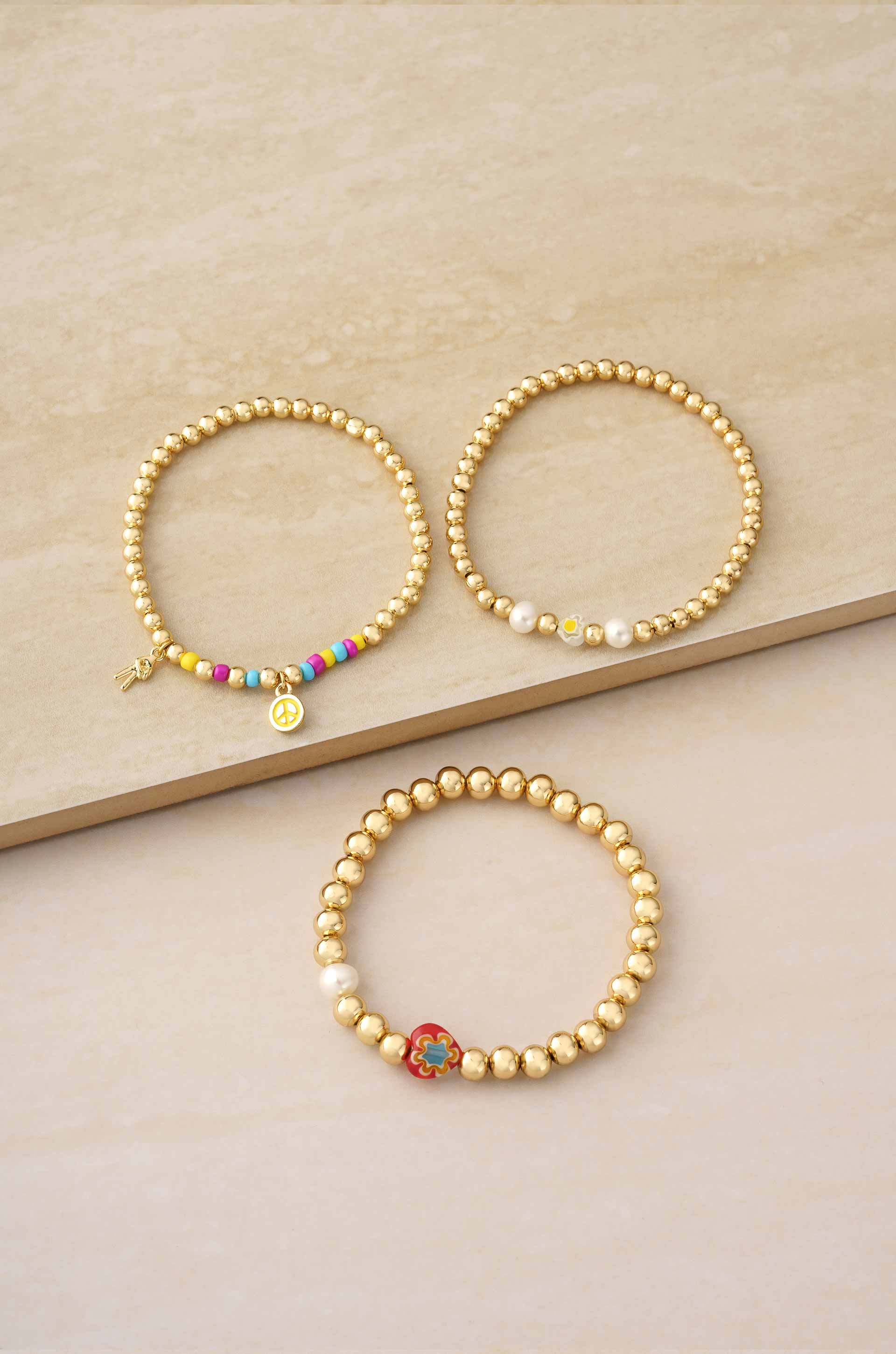 Wholesale Yellow Gold Filled Beads 