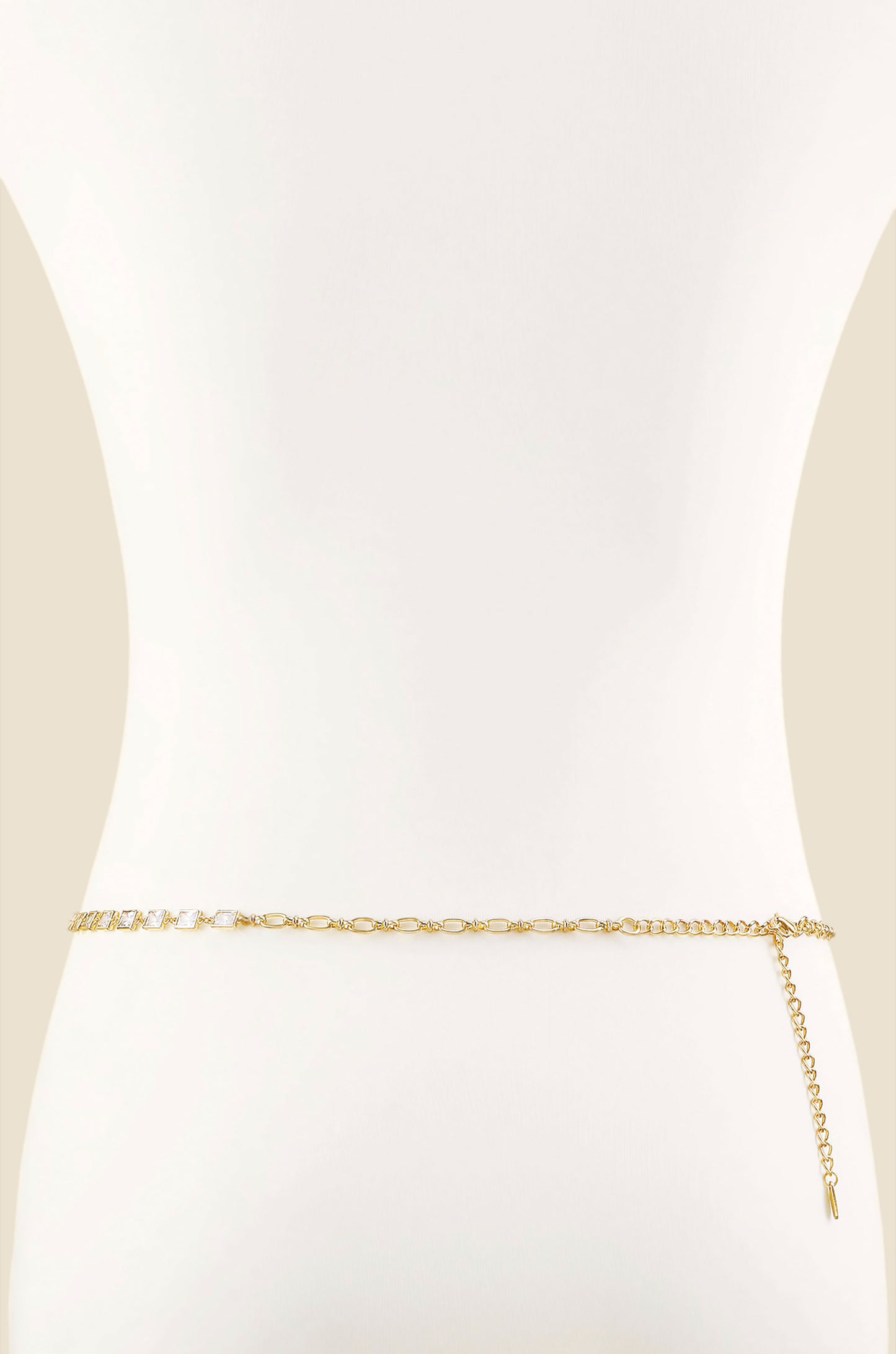 Simple Sparkle Body Chain back