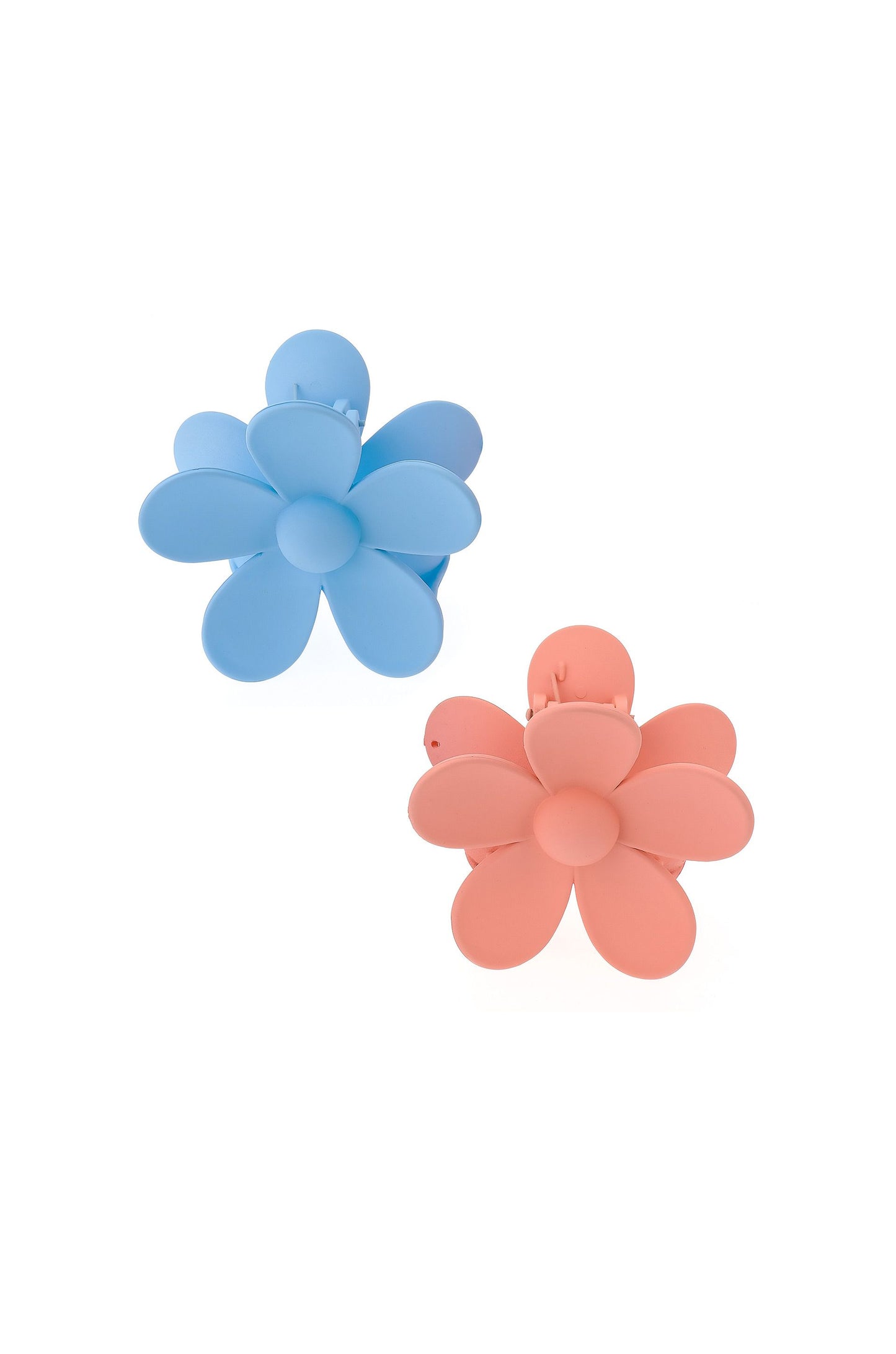 Flower Power Daisy Hair Claw Set on white