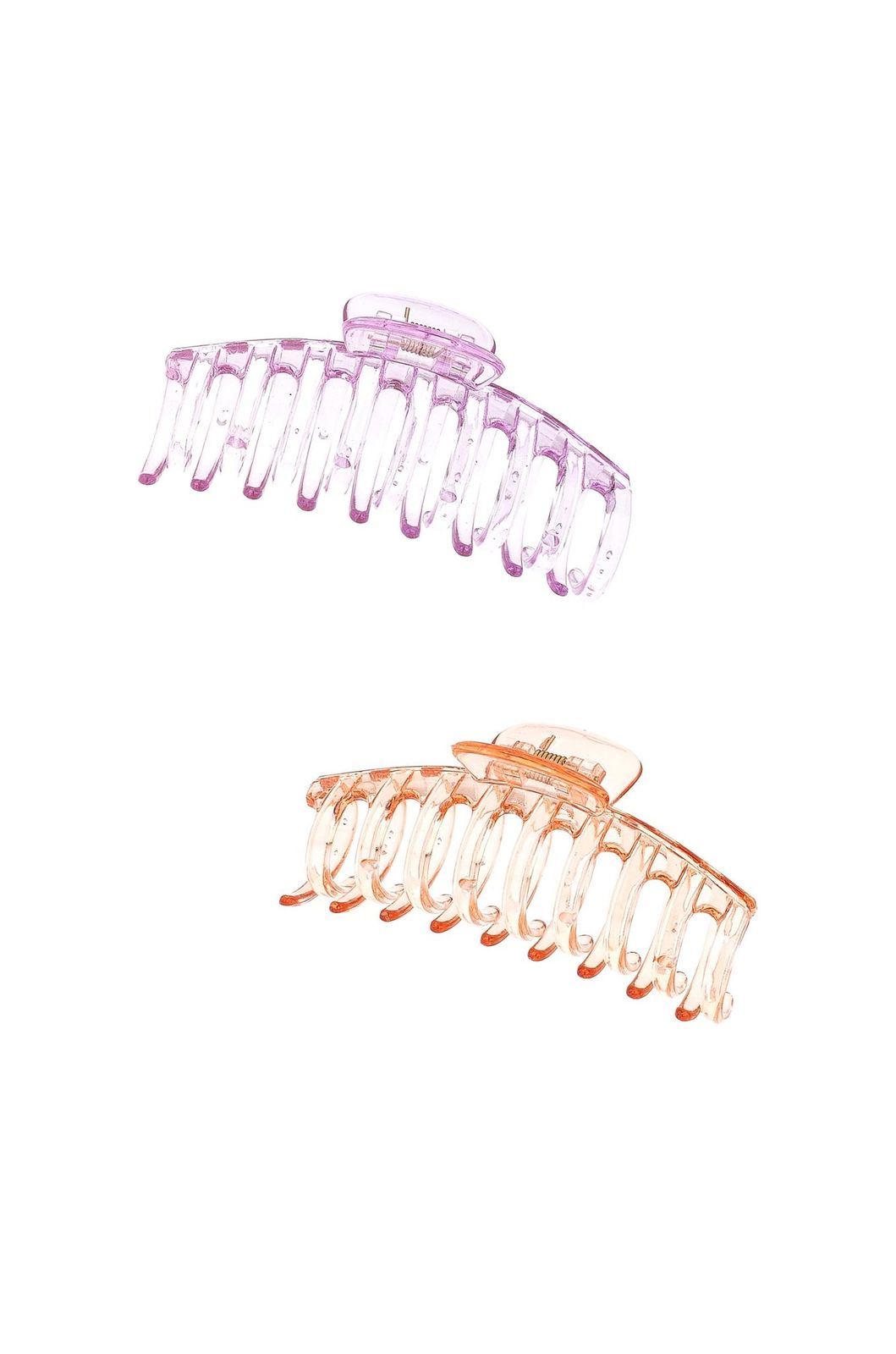 Clear Minds Hair Claw Set on white
