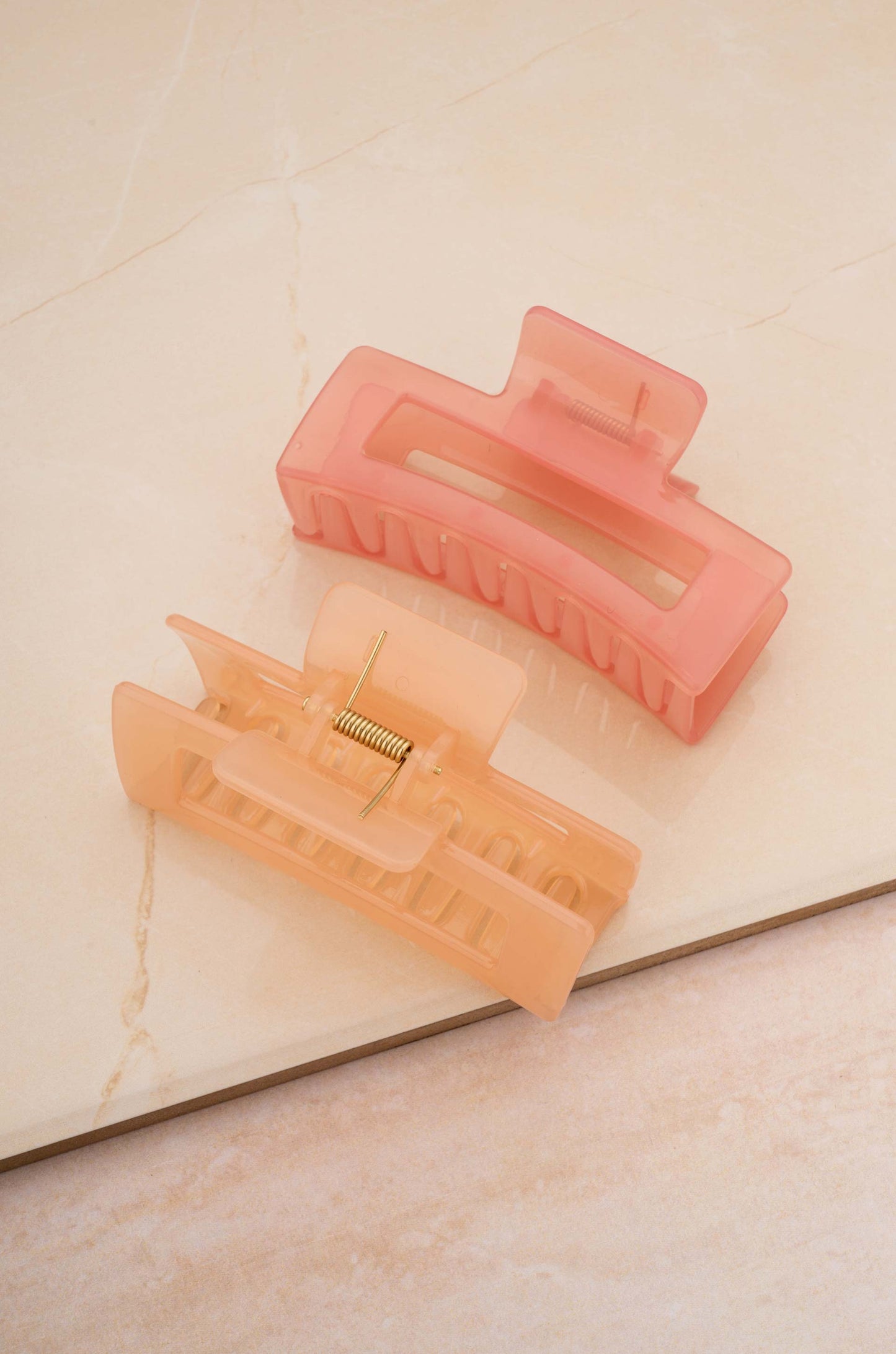 Fundamentals Hair Claw Set on slate
