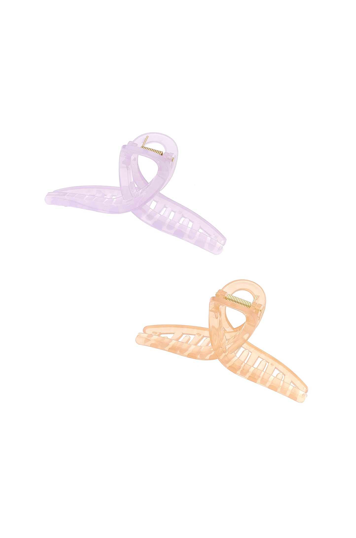 Long Days Hair Claw Set on white side view