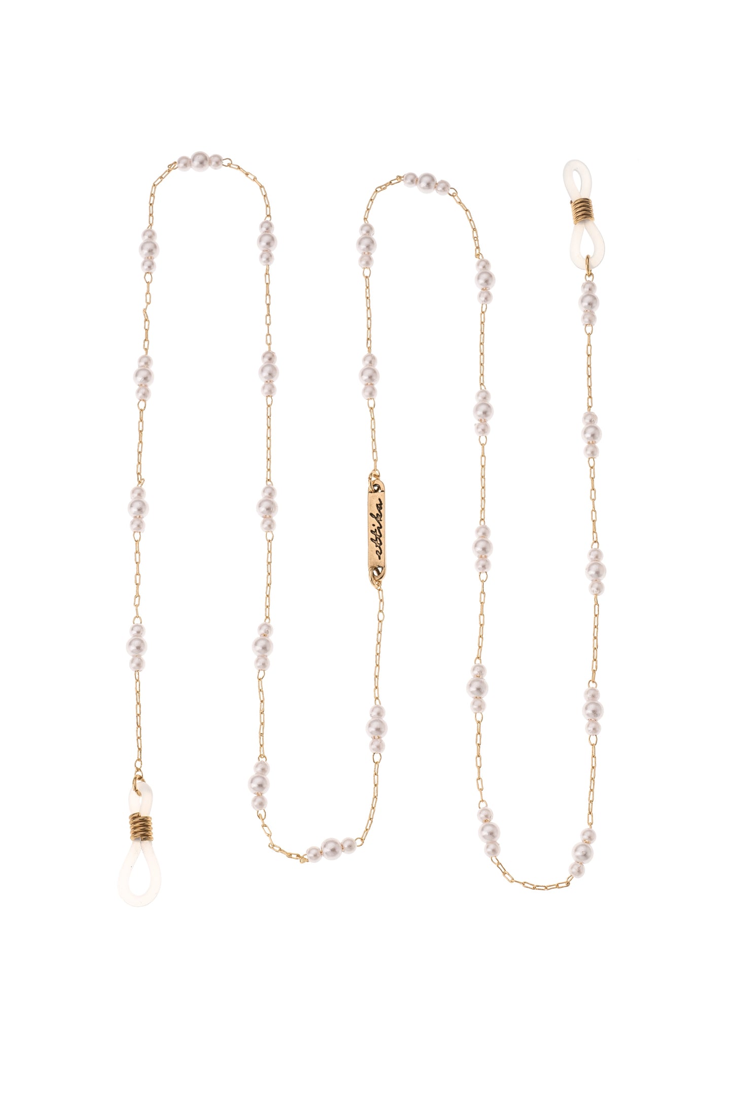 Pearl Moments Glasses Chain on white