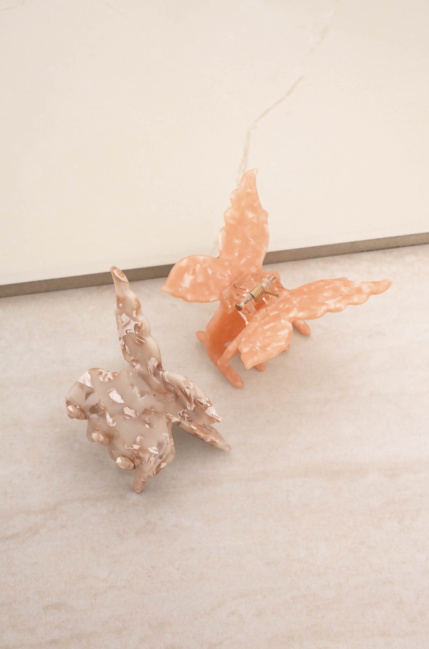 Butterfly Daydream Hair Claw Set on slate