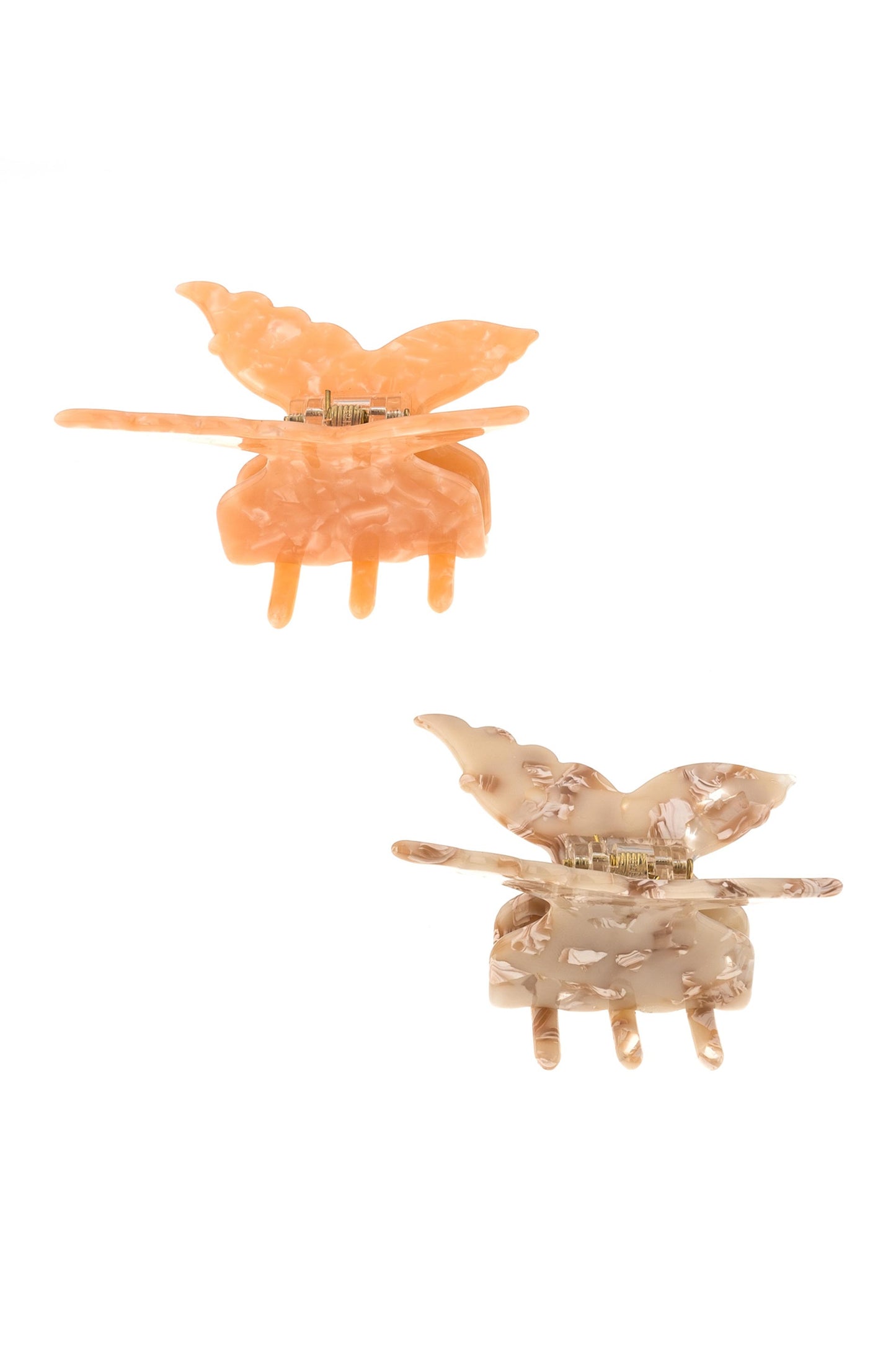 Butterfly Daydream Hair Claw Set on white side view