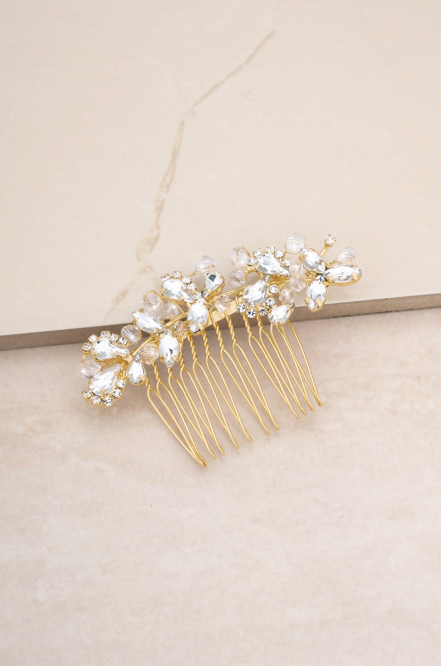 Princessa Hair Comb on slate