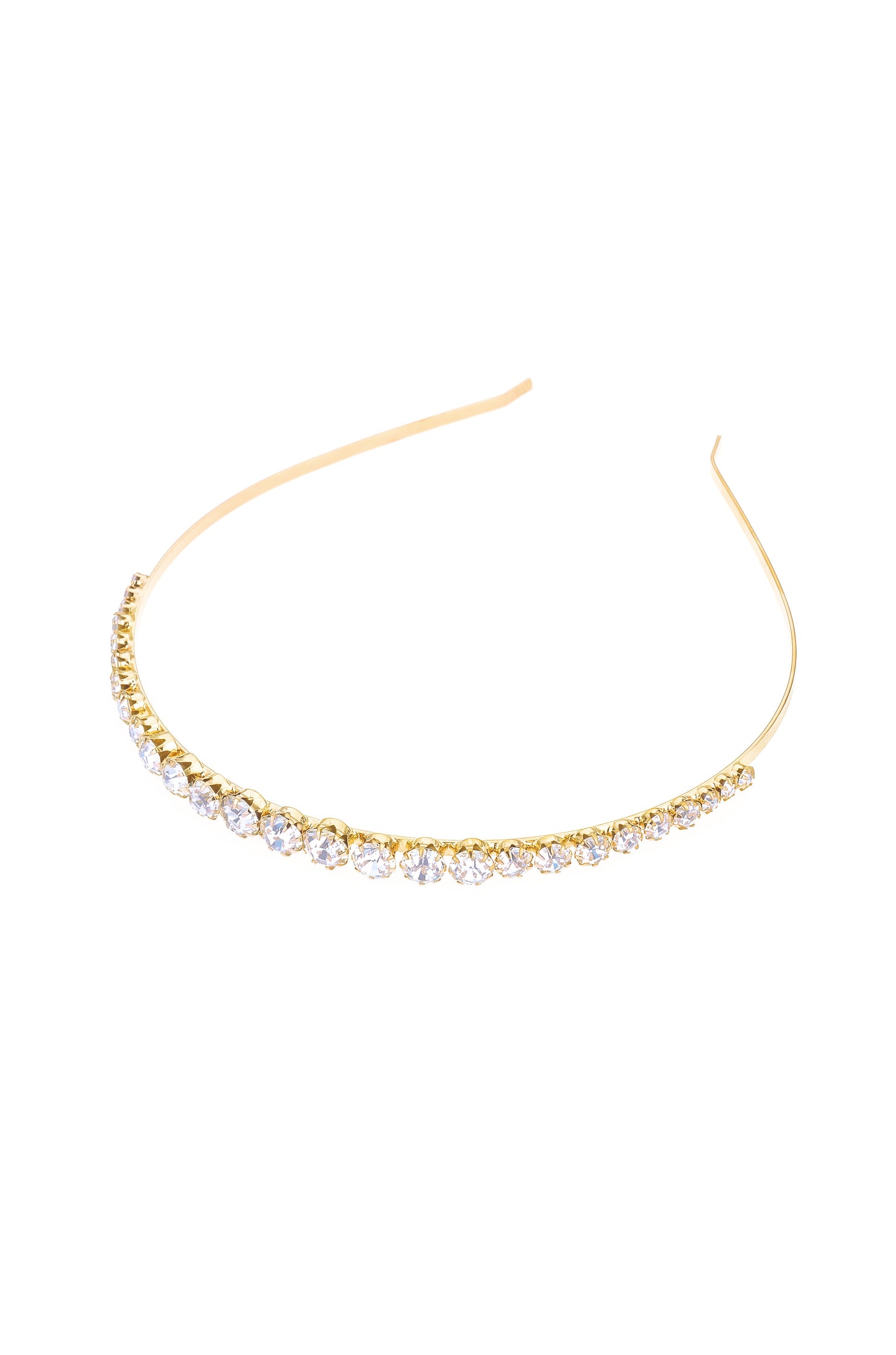 Crystalized Headband on white