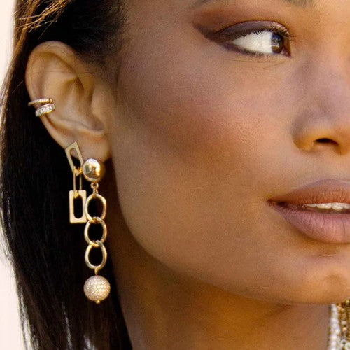 Circle Dangle Earrings