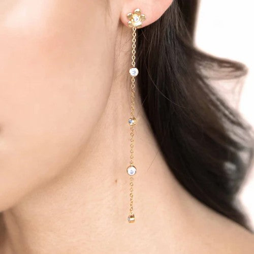 Flower Dangle Earrings