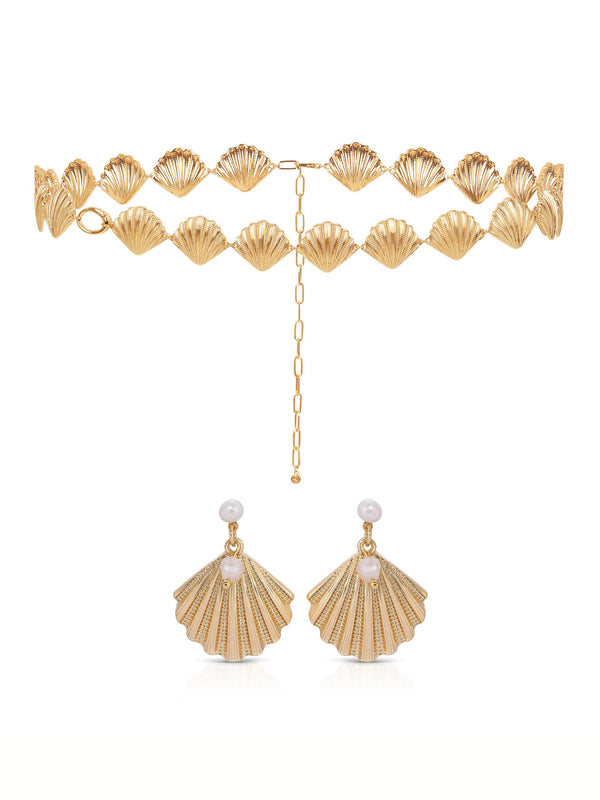 Scallop Shell Dual Wear Set