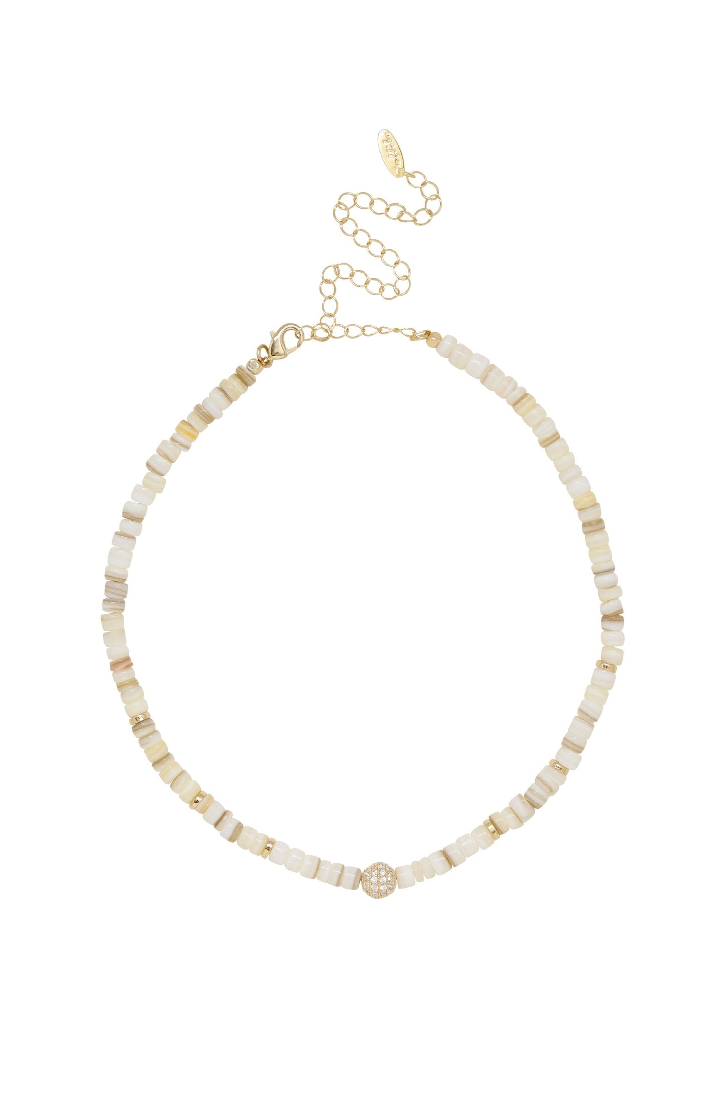 Make Waves Layered 18k Gold Plated Crystal Necklace Set
