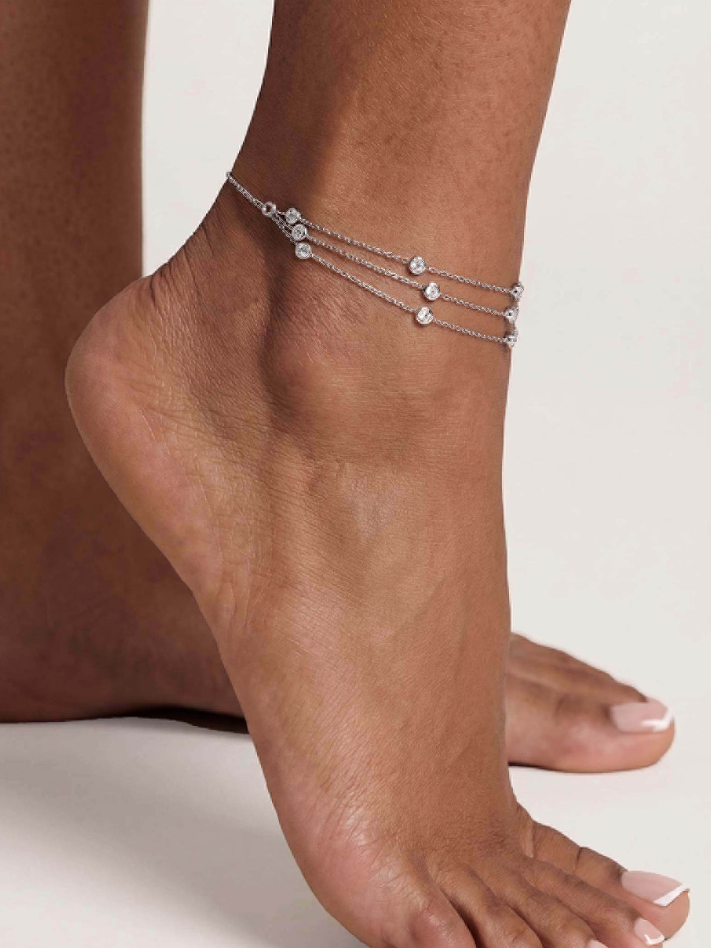 Clear Crystal with Silver Plating 2
