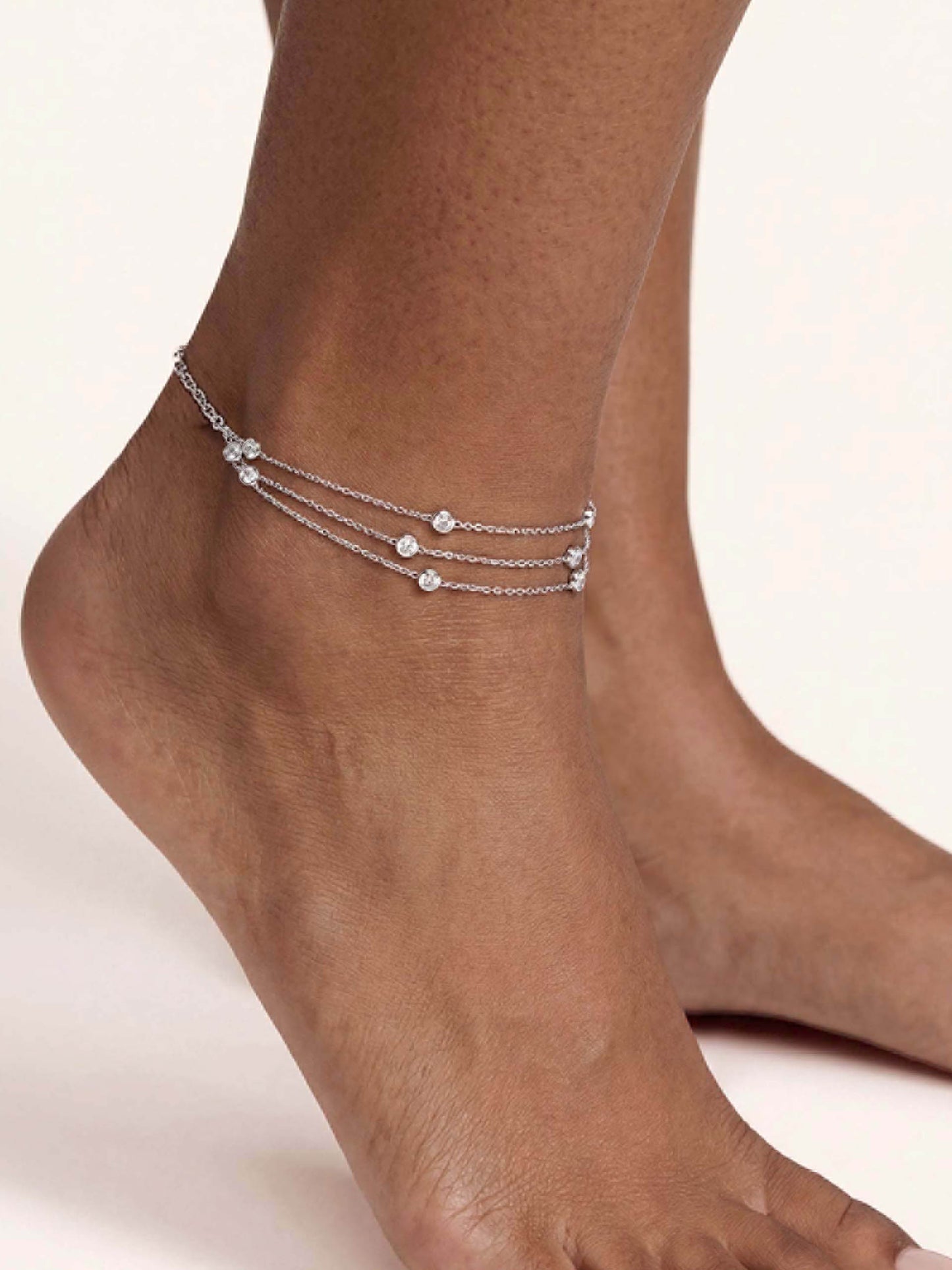 Clear Crystal with Silver Plating 3