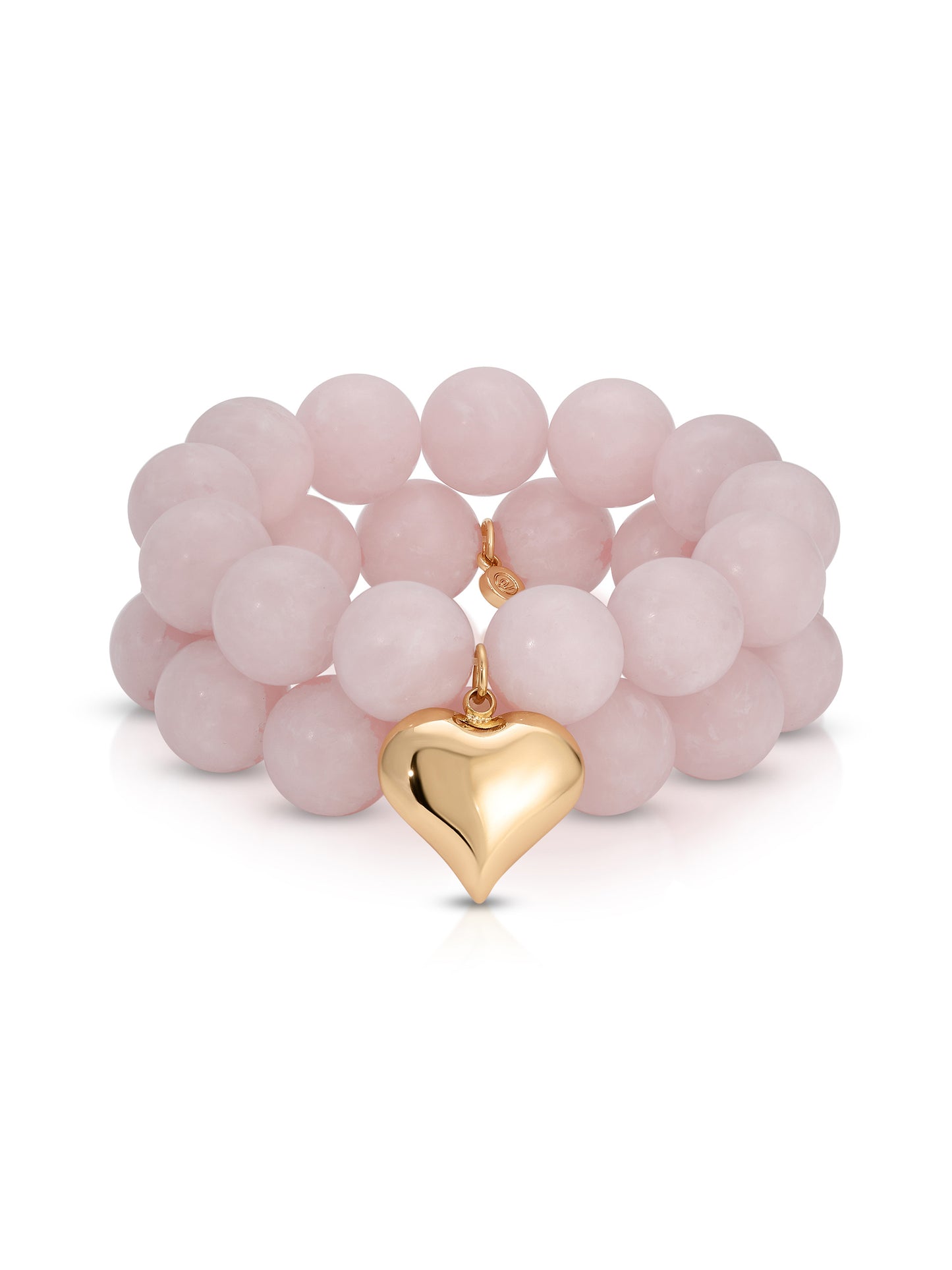 Luck and Love Rose Quartz Bracelet Set