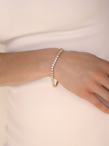 Single Row Tennis Bracelet