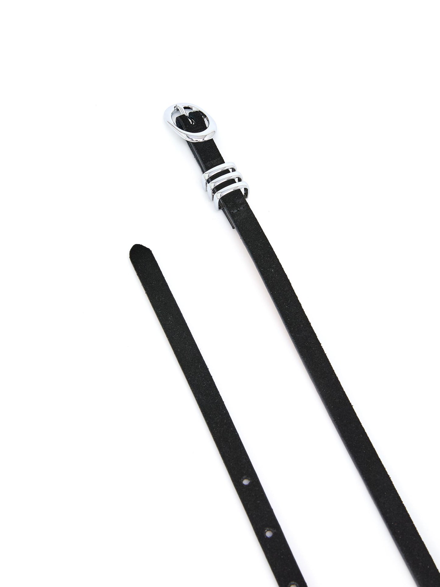 Skinny Belt in Black