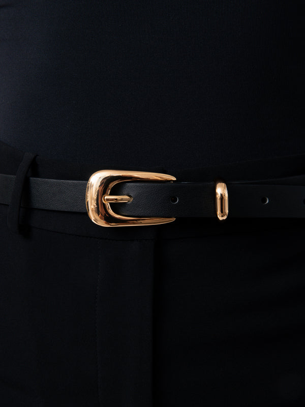Modern Saddle Belt in Black Second