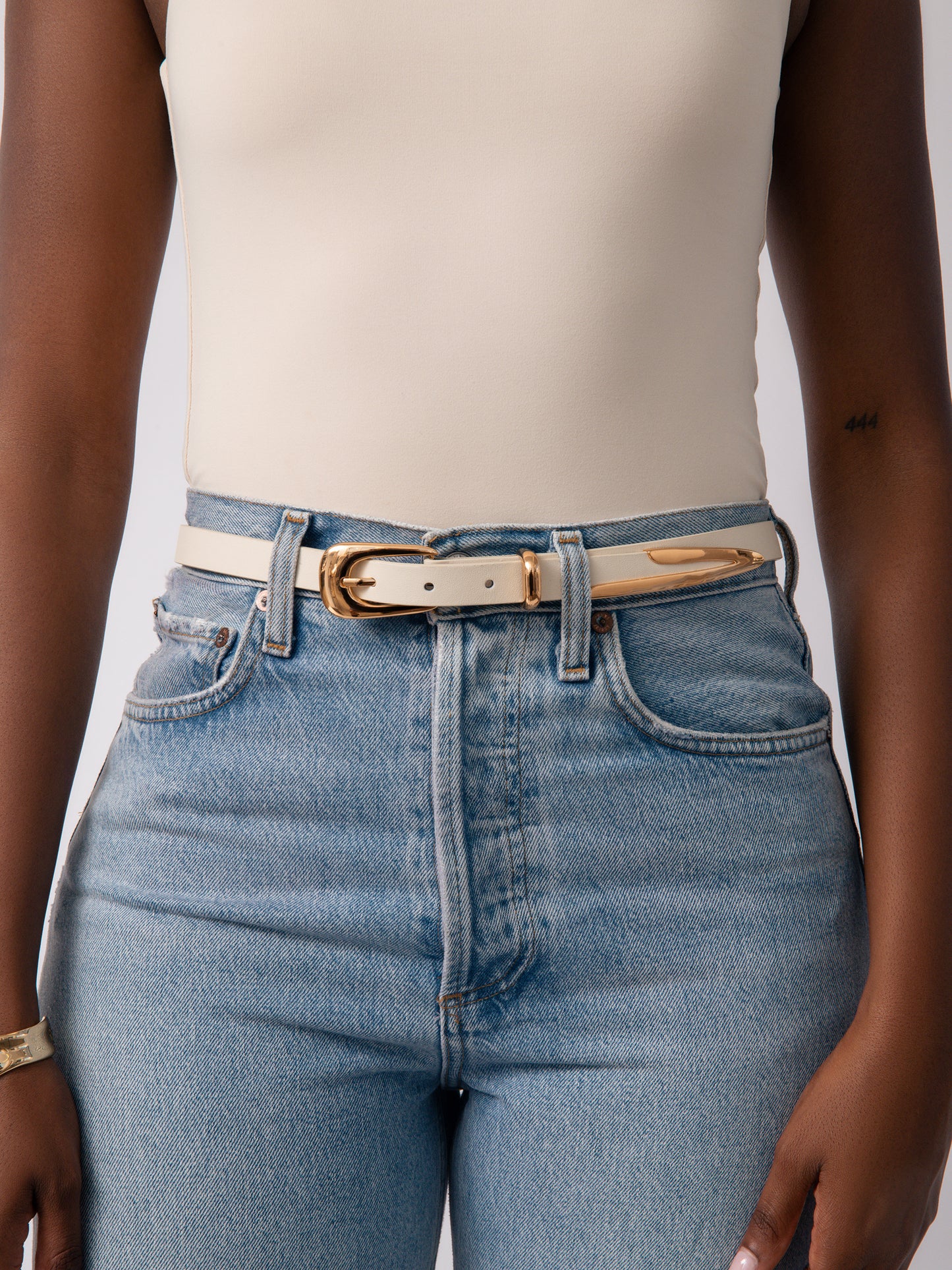 Modern Saddle Belt in Vanilla