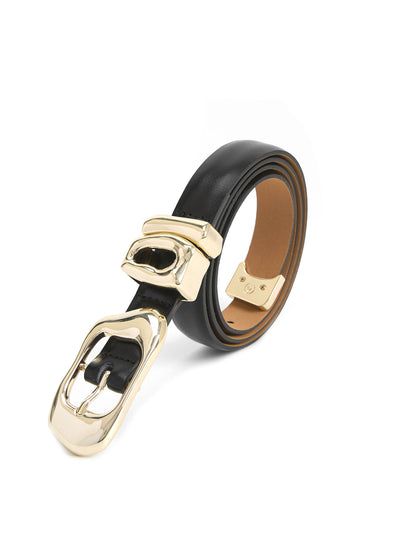 Molten Metal Belt in Black front