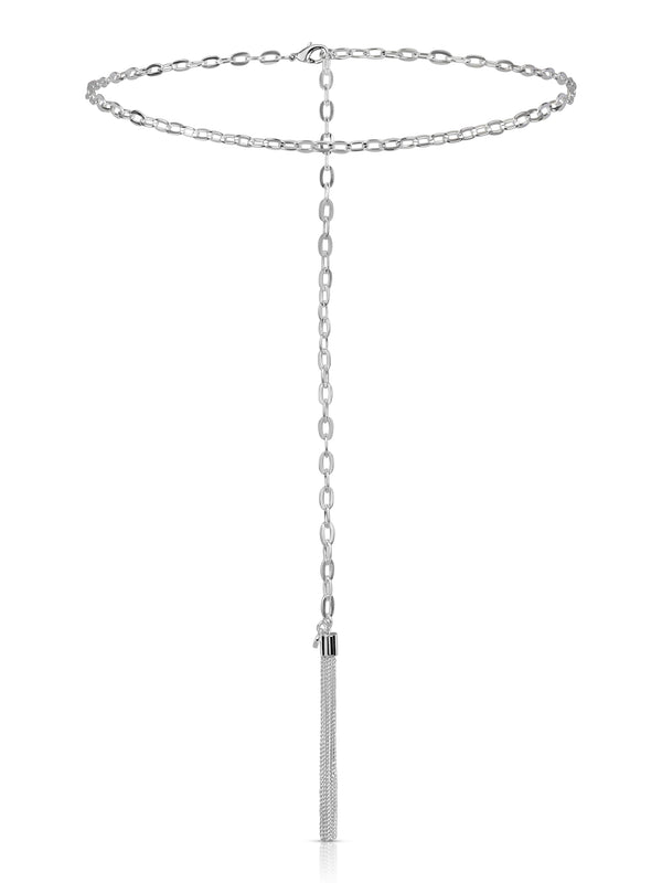 Simple Tassel Chain Belt
