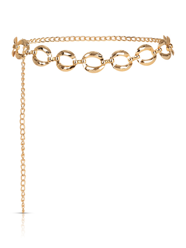 Hammered Rings Belt