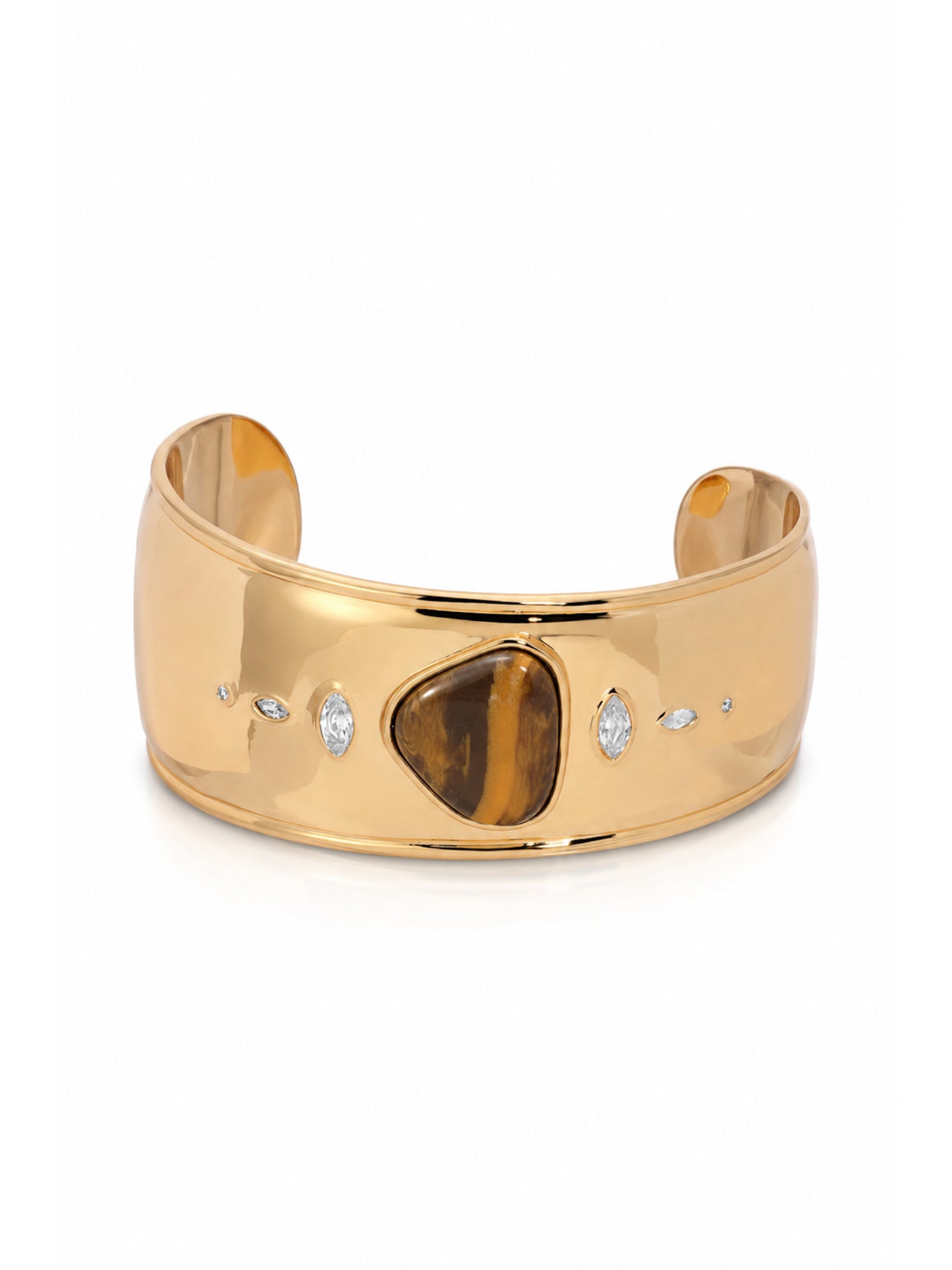 Tiger's Eye Solstice Thick Cuff