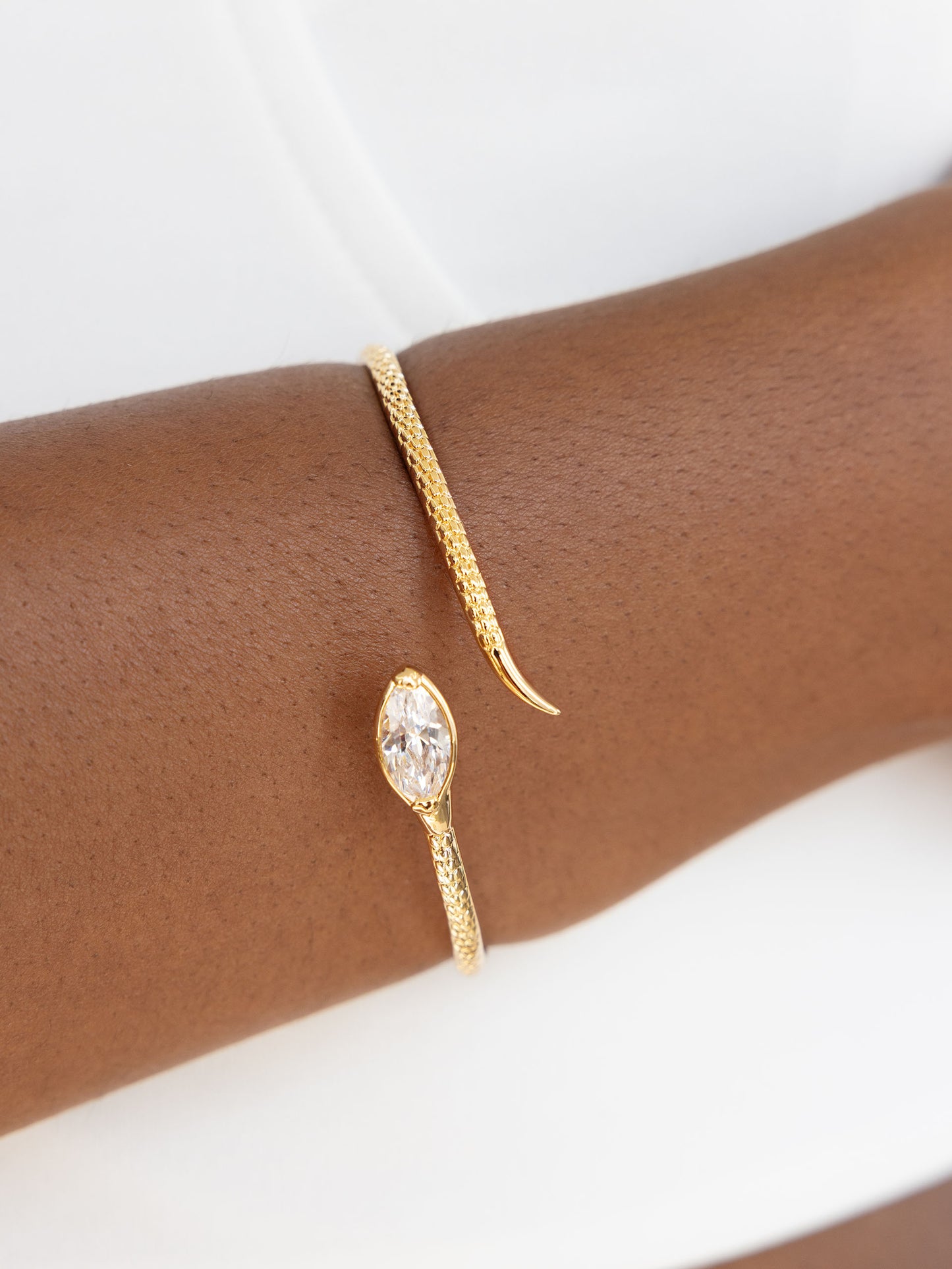 Marquise Crystal Cuff