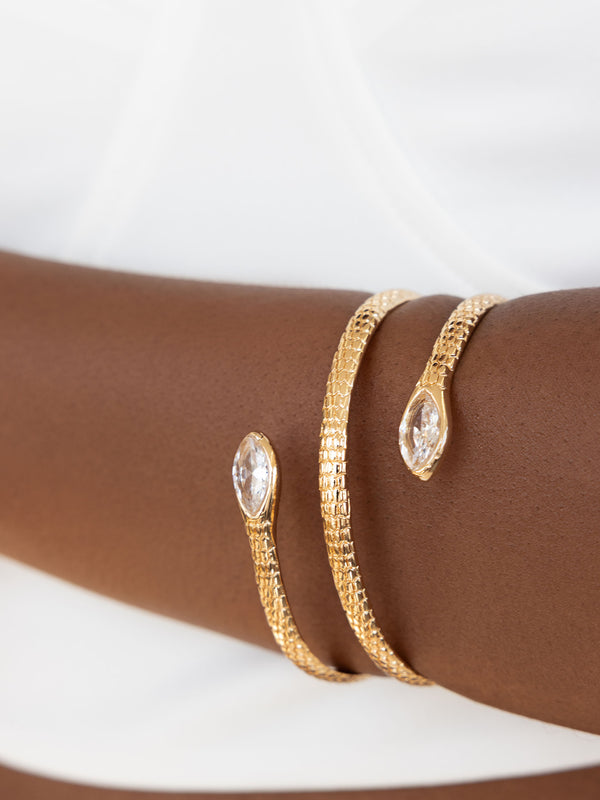 Marquise Coiled Bangle Second