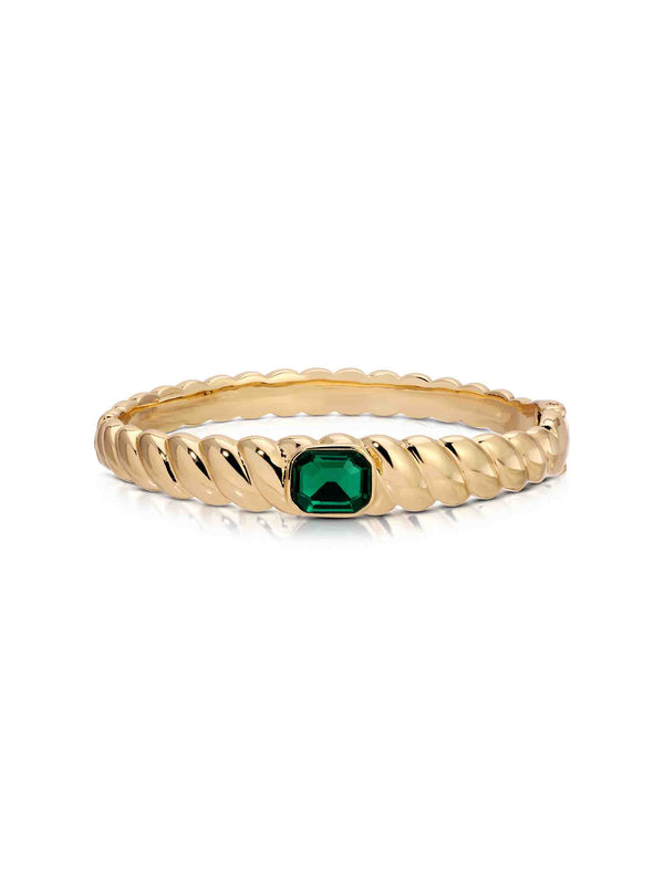 Twisted Deco Bangle