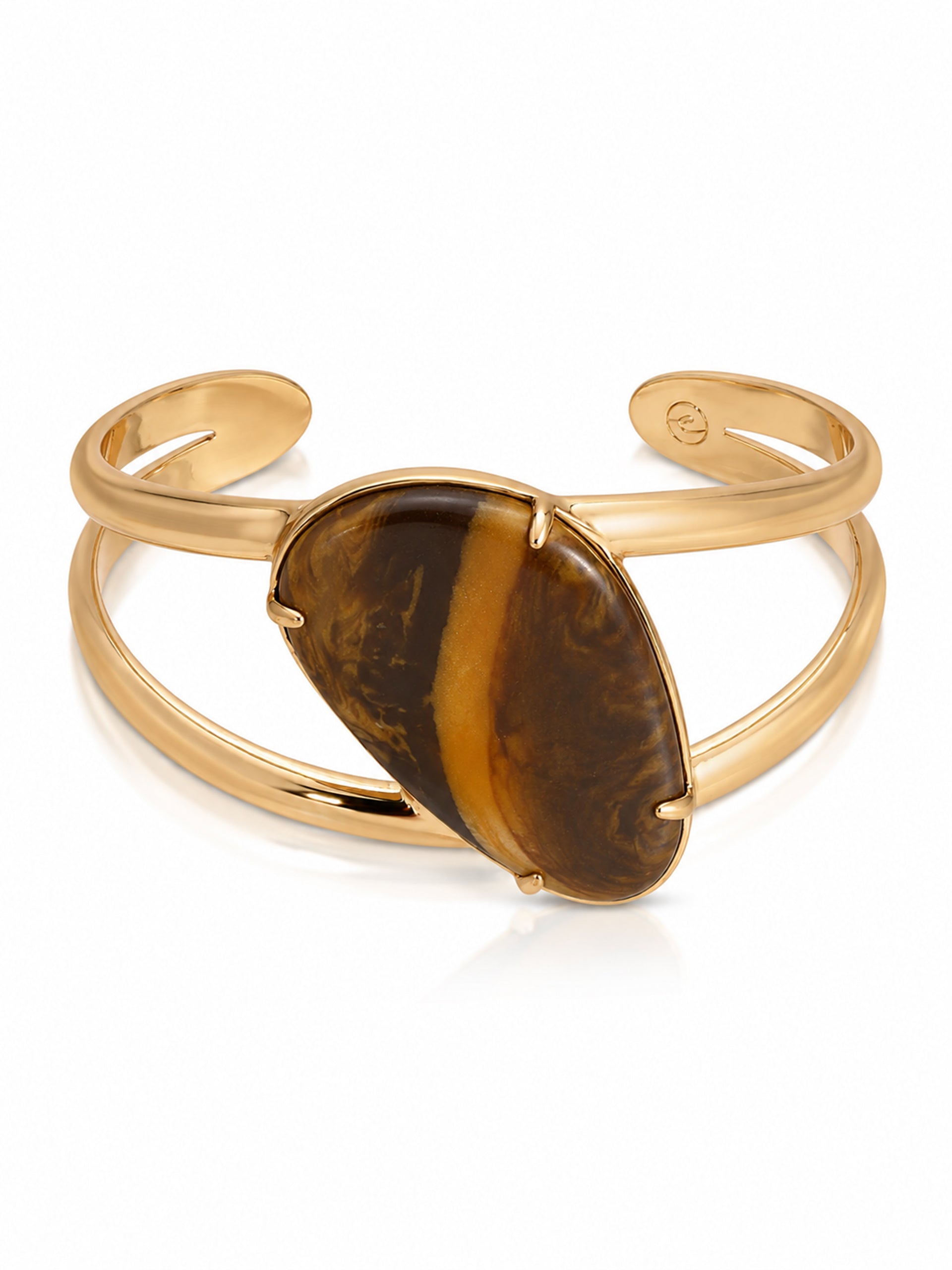 Desert Tide Cuff in Tiger's Eye
