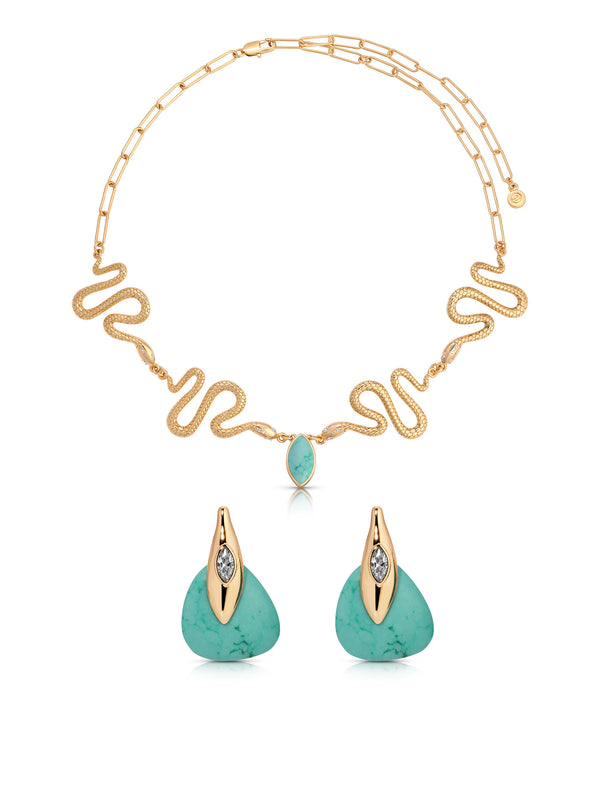 Turquoise Snake Solstice Set