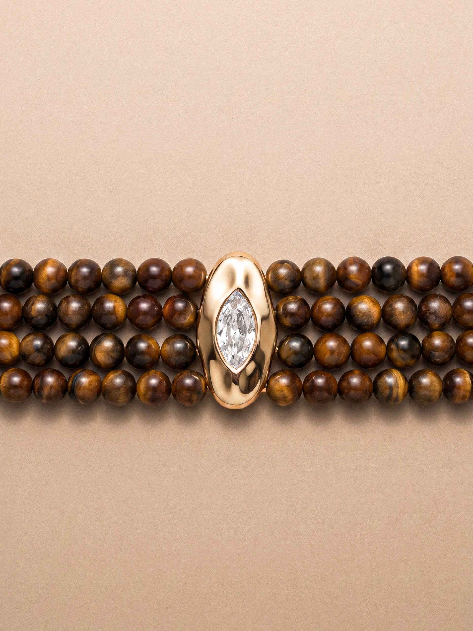 Tiger's Eye Luxe Choker
