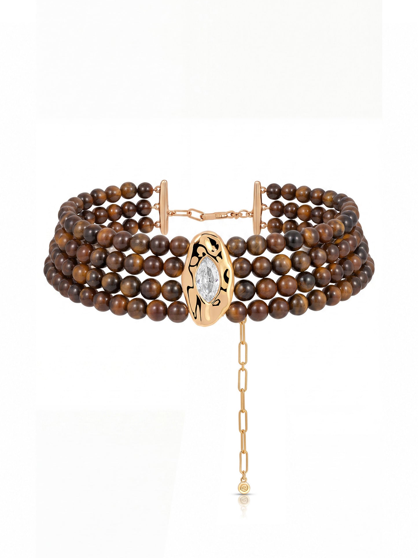 Tiger's Eye Luxe Choker