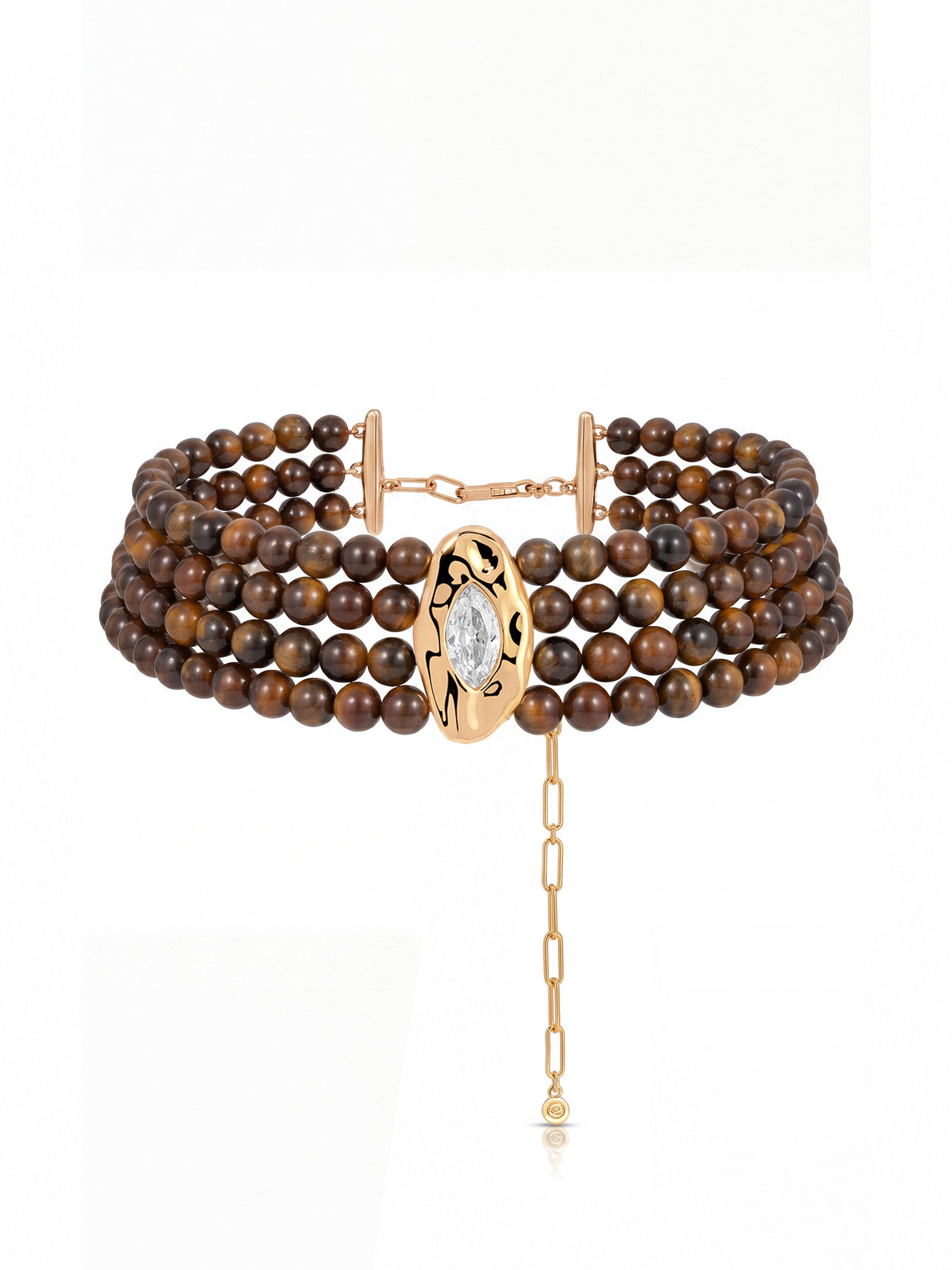 Tiger's Eye Luxe Choker