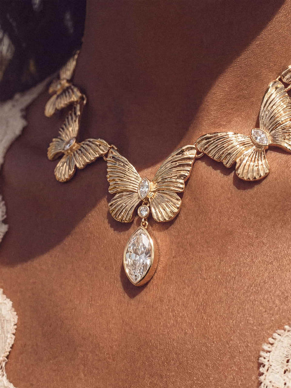 Butterfly Choker Necklace Second