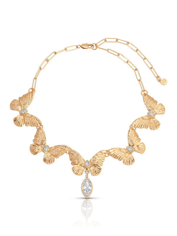 Butterfly Choker Necklace