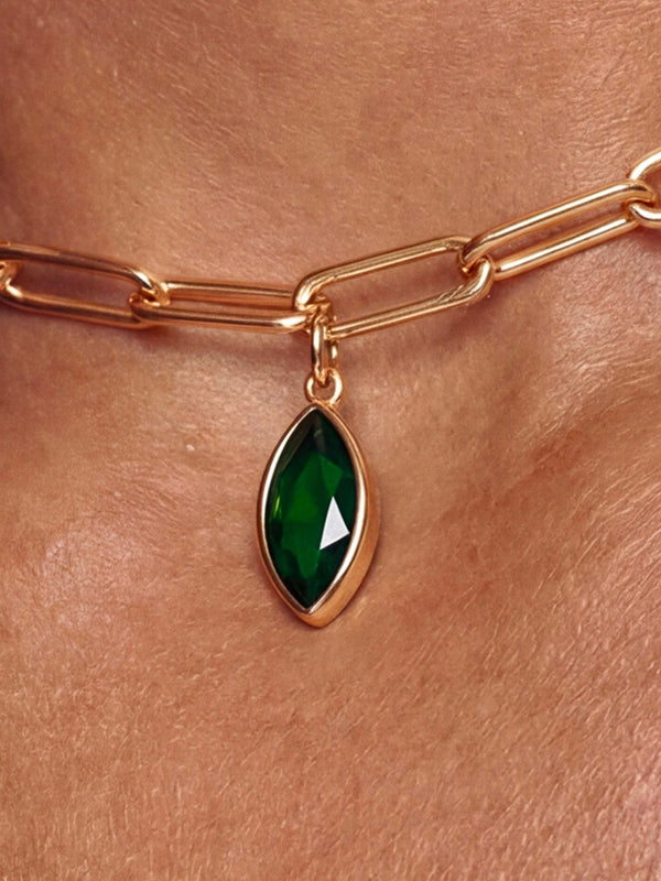 Emerald Crystal Charm Second