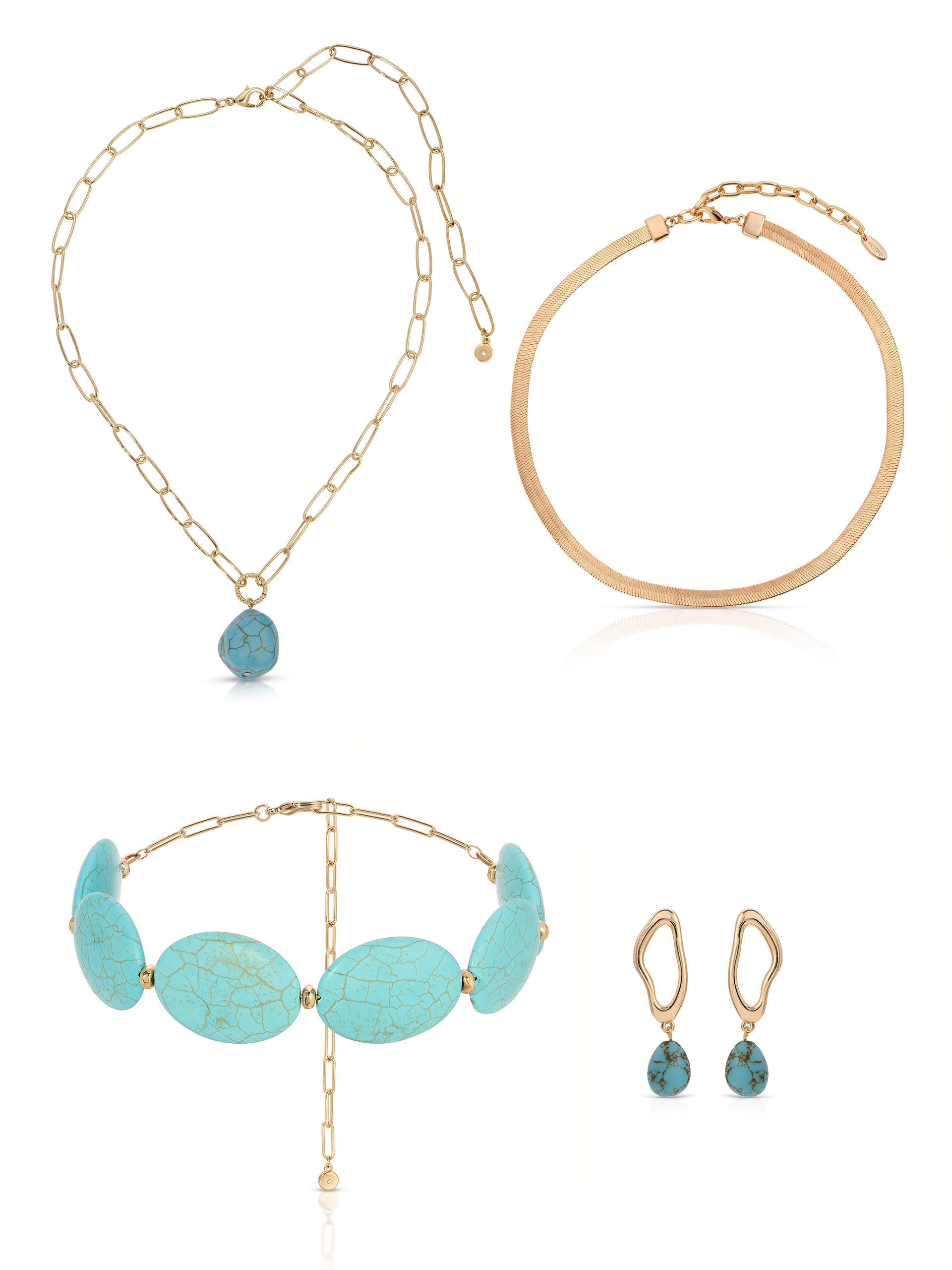 Cascading Turquoise Set