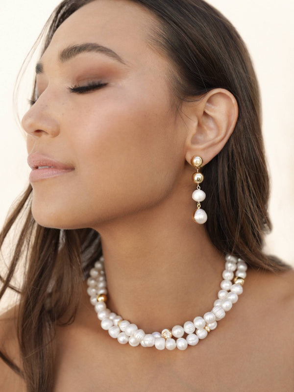 Double Strand Pearl Set Second