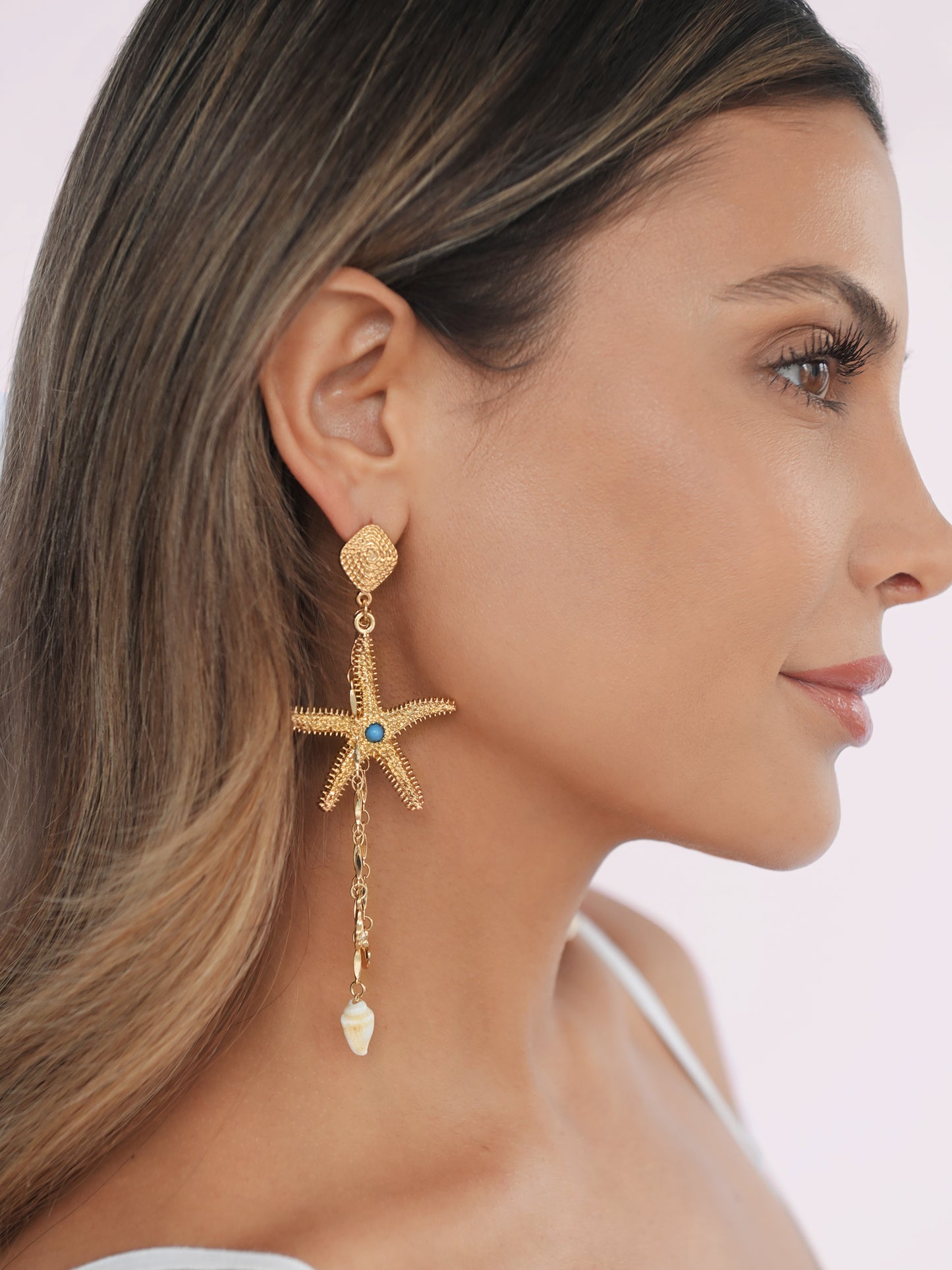 Starfish Seeker Drop Earrings