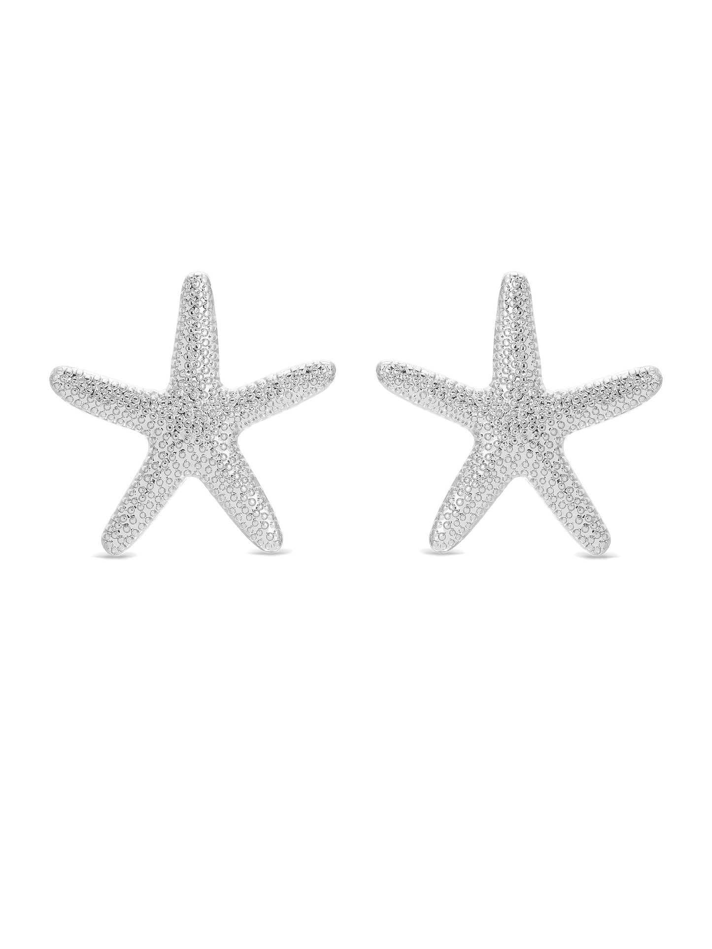 Statement Starfish Stud Earrings