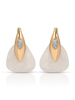 Solstice Earrings in Bone